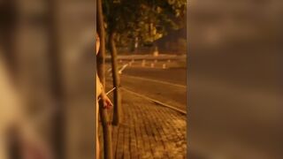 Asian Teen Slave Tied In The Street With Naked Leaked Cam Video