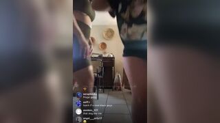 Horny Asian Hoes Teasing With Booty Cheeks In A Live Show Video