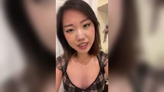 Extremely Cute Asian Babe Sexy Selfie Video