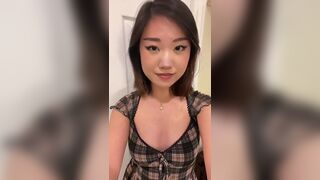 Extremely Cute Asian Babe Sexy Selfie Video