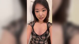 Extremely Cute Asian Babe Sexy Selfie Video