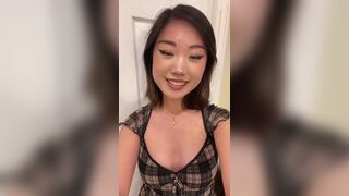 Extremely Cute Asian Babe Sexy Selfie Video