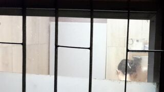 Cute Chinese girl Ashley Jae Jae taking a shower