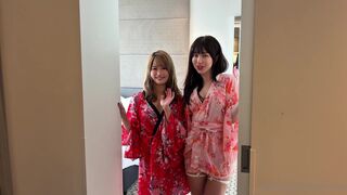 Mina Yahagi Lesbo W Luna Lovekiss Double side Dildo Fuck Onlyfans Video