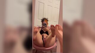 Prettyluhhangie Legs Up Pussy Play Selfie Leak Video