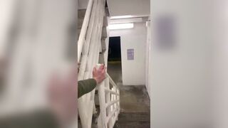 Slutty Teen Got Turned On And Fucked In a Parking Garage and Had a Big Facial Video