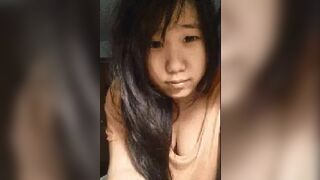 Sexy Asian GF Revealing Her Hot Big Boobs Classic Leaked Video