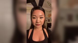 Asian Pretty Teen Tiktok Model Showing Off Video