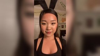 Asian Pretty Teen Tiktok Model Showing Off Video