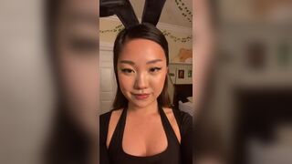 Asian Pretty Teen Tiktok Model Showing Off Video