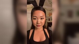 Asian Pretty Teen Tiktok Model Showing Off Video