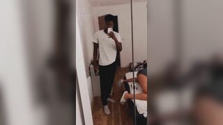 Hot Asian Babe Twerking Her Booty For Bf Video