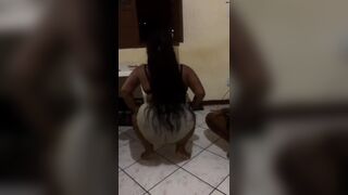 Big Booty Babe Showing Her Booty With Friend Video