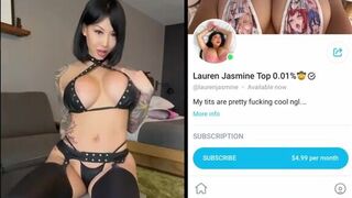 Laurenjasmine Busty Huge Tit Asian Gf Getting Banged Hard By a BWC Onlyfans Video