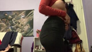 Tiredayzz Hot Asian Teen Teasing Her Curvy Big Tits Onlyfans Video