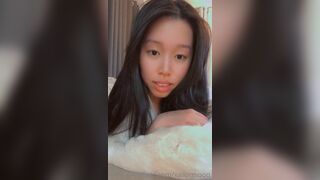 Xailormoon Asian Teen Talking For Her Fans On bed Onlyfans Video