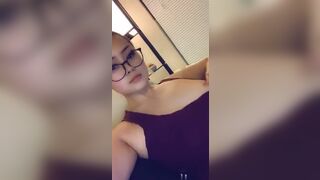 Asian Cute Babe Reveals Her Big Boobs Leaked Video