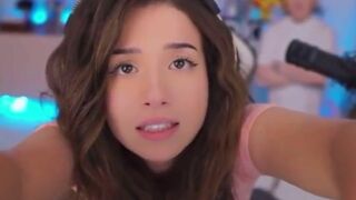 Pokimane Cute Mixed Asian babe In Live Video