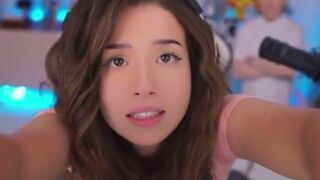 Pokimane Cute Mixed Asian babe In Live Video