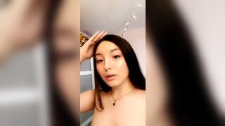 Cute Asian Girl Showing Off Her Beauty VIdeo