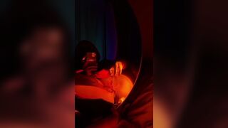 Asian Slut Fucking Her Cum Dripping Cunt With a Dildo Video