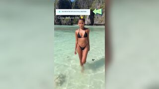 Hot Asian Young Babe In Bikini Showing Off Video