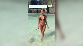 Hot Asian Young Babe In Bikini Showing Off Video