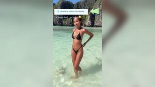 Hot Asian Young Babe In Bikini Showing Off Video