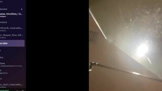 Cute Asian Exposing Her Sexy Booty While Showering Leaked Video