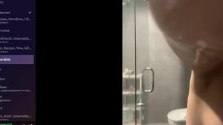 Hot Asian Girlfriend Gets Exposed On a Video Call While Showering Leaked Video
