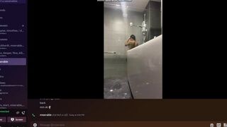 Hot Big Booty Asian Teen Gets Exposed While Showering Leaked Video