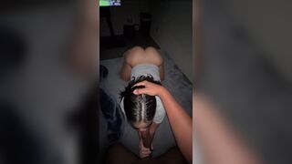 Horny Asian Teen Loves Taste Of Sucking Big Black Cock Video