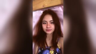 Pretty Asian GF Hot Sexy Selfie Video
