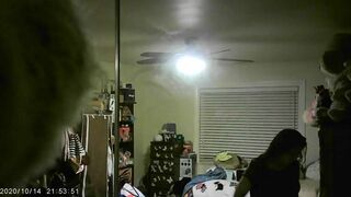 Asian Wife Changing Her Clothes After Showering Hidden Cam Video