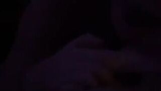 Asian Sexy Horny Girl Sucking a Hard Cock In the Dark VIdeo