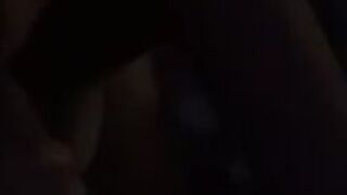 Asian Sexy Horny Girl Sucking a Hard Cock In the Dark VIdeo