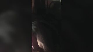 Big Booty Asian GF Teasing With Her BF's Huge Cock Video