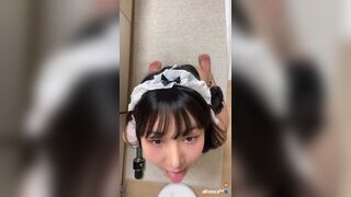 Horny Asian Slutty Cosplayer Wants Cum On Her Video