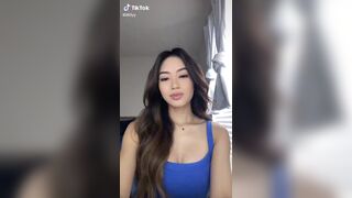 llliilyy Asian Pretty babe Flashing Boobs Tiktok Video