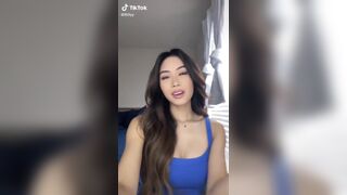 llliilyy Asian Pretty babe Flashing Boobs Tiktok Video