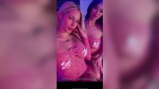 Emilyywild1 Asian Babe Showing Off Her Boobs With Her Friend Onlyfans Video