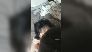 Asian Amateur Gf Sucking His Hairy Small Cock Video