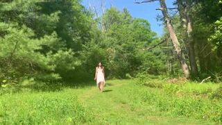 Cute Asian Beauty Giving a Sensual Blowjob For Bf In The Middle Of a Jungle Video