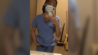 Sexy Asian babe Revealing her Curvy Big Boobs Video