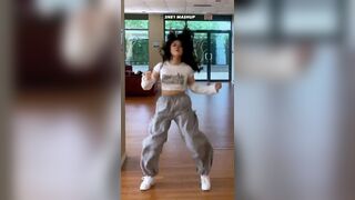 Cute and Busty Asian Teen Dancing Video