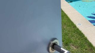 Slutty Asian Gave a Hot Handjob Until He Cums and Gets Her Pussy Fingered Hard Video