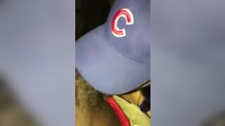 Asian Nerdy Bitch Gets a Big Cumshot After Giving a Blowjob For BBC Video