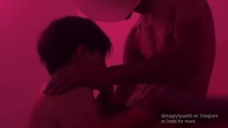 Asian Milf Gives Blowjob at Massage Parlor for Money Video