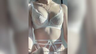 Angiewatkins Sexy Asian Babe In a Hot Dress Showing Off Onlyfans Video