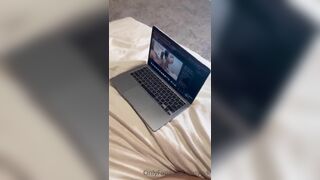 Tinyyyk Petite Asian Banged While Watching Porn After a Sensual Blowjob Onlyfans Video